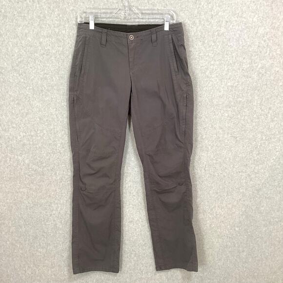 Kuhl Pants Size 8 Short Legendary Hiking Gorpcore Outdoor Active Gray - Picture 2 of 16